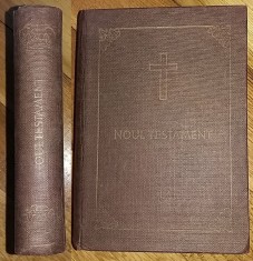 Noul Testament cu Psalmii (Ed. Institutul Biblic Biserica Ordodoxa Romana, 1979, Patriarhul Iustin, trad.: C. Cornitescu, B. Anania) Biblia 798 Pag.