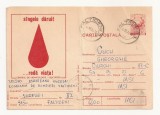 RF27 -Carte Postala- Centrul de hematologie, Bucuresti, circulata 1976