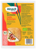 Chifle albe fara gluten, precoapte, bio, 125g, 2 buc. Alnavit