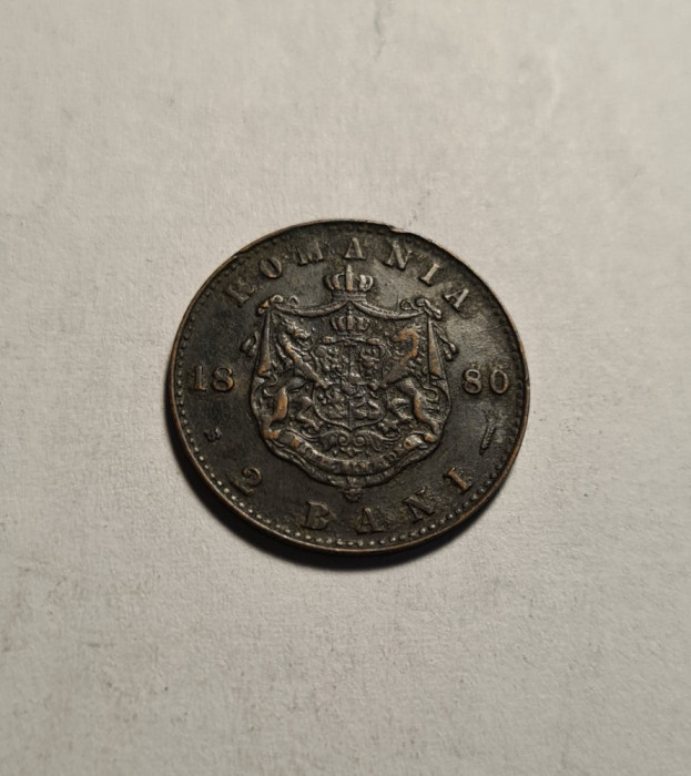 2 bani 1880 Piesa Frumoasa