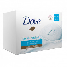 Sapun crema Dove Exfoliating, 4 bucati x 100 g foto