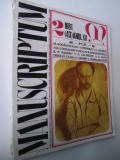 Revista Manuscriptum 2/1981 (43) Anul XII
