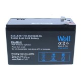 Cumpara ieftin Acumulator Plumb Acid Well 12V 7.2Ah VRLA Terminal T1
