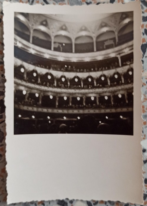 Sala Teatrului National din Cluj, perioada interbelica// fotografie