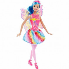 Jucarie Papusa Barbie Zana Fairy Doll DHM56 Mattel foto