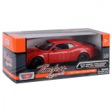Masinuta Metalica Motormax 2018 Dodge Challenger SRT Hellcat Widebody, Scara 1:24, Colectie