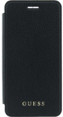 Husa Book Cover GUESS GUFLBKS8LIGLTBK pentru SAMSUNG Galaxy S8 Plus (Negru) foto