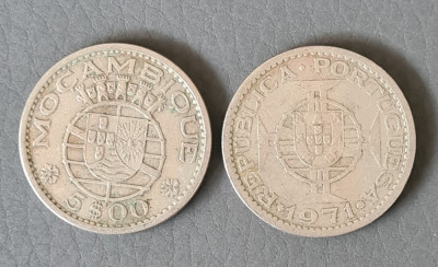 Mozambic 5 escudos 1971 foto