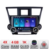 Navigatie Toyota Highlander 2007-2013 Edotec 4+64 10.5 inch Incell 1K android Wifi 5Ghz gps internet