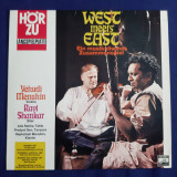 Yehudi Menuhin/ Ravi Shankar - West Meets East _ vinyl,LP_ Hor Zu,Germania_NM/NM, VINIL