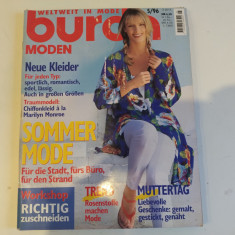 Revistă Burda Moden. 1996. Revistă Burda cu tipare