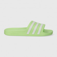 adidas papuci culoarea verde IF6046