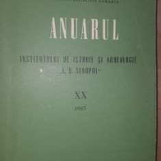 Anuarul Institutului de Istorie si Arheologie „A. D. Xenopol” XX