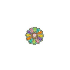 Jucarie senzoriala flippy - simple dimple, antistres, multicolor, model 3