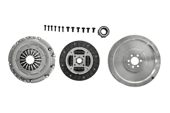 Kit ambreiaj cu volanta simpla Skoda Octavia 1.6tdi 2009-, 1.9tdi 105 Cp 06.2004-, Superb 1.9tdi 105 Cp 03.2008-, Vw Golf 1.9tdi 90, 105 Cp 10.2003-,