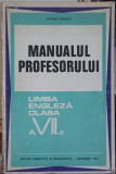 Manual Profesorului Engleza VII Simona Oprescu Didactica Pedagogica 1971 Romana Necartonata