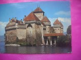 HOPCT 20258 CASTELUL CHILLON -MONTREAUX IN 1979 -STAMPILA / TIMBRU -ELVETIA -CIRCULATA