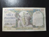 INDOCHINA FRANCEZĂ VIETNAM 20 PIASTRES 1936