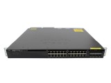 Switch Cisco WS-C3650-24PD, 24x PoE+ 1 Gb, 2x SFP 1 Gb, 2x SFP+ 10 Gb, 2 surse 1025 W, suporturi rack