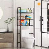 Organizator baie vertical cu 3 rafturi