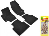 Covorase auto din mocheta Umbrella pentru Opel Crossland X (2017-prezent) + Odorizant Auto Bradut Wunder-baum Cafe