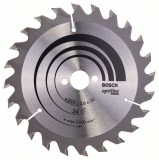 Bosch Panza ferastrau circular Optiline Wood, 160x20x2.6mm, 24T, reductie 16mm ProAdvanced PowerfulTools