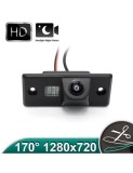 Camera marsarier HD, unghi 170 grade cu StarLight Night Vision pentru VW Golf 4, Golf 5, Passat B5.5, Touareg, Tiguan, Bora