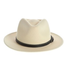 Palarie crem din lana