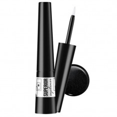 Eyeliner Superior Vipera, rezistent la apa, Nr. 04, Negru cu sclipici