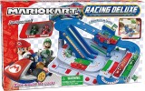 Super Mario Kart Racing Deluxe Epoch - Joc Actiune Curse, 2 Jucatori, 5 Ani+ cu Mario si Luigi, Masinute Incluse, Jucarie Circuit
