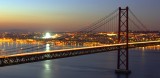 Fototapet Urban - Lisabona la amurg