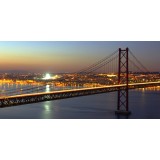 Fototapet Urban - Lisabona la amurg
