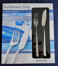 Set tacamuri - pentru peste - WMF - 12 piese - 6 persoane - cutie originala