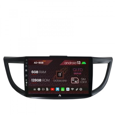 Navigatie Honda CRV (2011-2016), Android 13, B-Octacore 6GB RAM + 128GB ROM, 10.1 Inch - AD-BGB10006+AD-BGRKIT003 foto