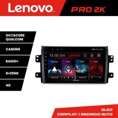 Navigatie Suzuki SX4 2006-2013 Lenovo Kit-124 8 core QLED 2K 8+256 360 Android Waze USB Navigatie Internet Youtube Radio CarStore Technology