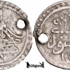 1763 (1171AH 6), AR Para - Mustafa al III-lea - Islambul - Imperiul Otoman