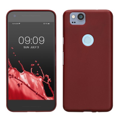 Husa pentru Google Pixel 2, Silicon, Violet, 43081.187 foto