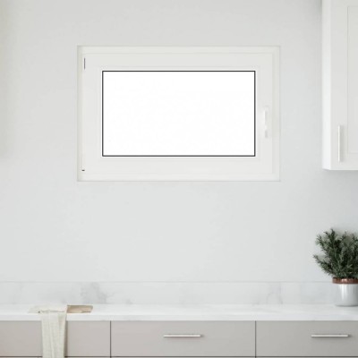 Fereastră de subsol &amp;bdquo;RISOR&amp;rdquo; 90x70 cm oscilo-batantă DIN st&amp;acirc;nga, albă foto