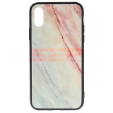 Husa iPhone X/XS TPU + Sticla Design 01, Protectie Premium, Antishock