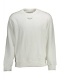 Cumpara ieftin Bluza barbati, cu imprimeu cu logo, Regular fit, alb, XL