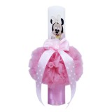 Cumpara ieftin Lumanare Botez cu Minnie Mouse Roz - LB31