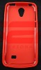 Toc plastic siliconat HTC U11 ROSU