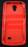 Toc plastic siliconat Nokia 3 ROSU