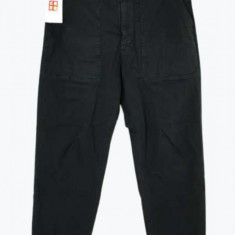 Pantaloni Denham W34 L30, Talie 95 cm, lungimea exterioara a cracului 100 cm, Negru, W34-L30 US