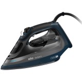 Fier de calcat Braun TexStyle 9 SI9682DB, 0127409002, 3200 W, abur variabil 60g/min, jet de abur 260g/min, rezervor 330 ml, tehnologie FreeGlide 3D, s