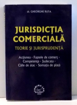 JURISDICTIA COMERCIALA de GHEORGHE BUTA , 2003 foto