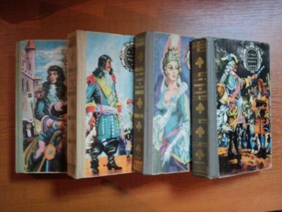 VICONTELE DE BRAGELONNE , VOLUMELE I - IV de ALEXANDRE DUMAS ,1970 foto