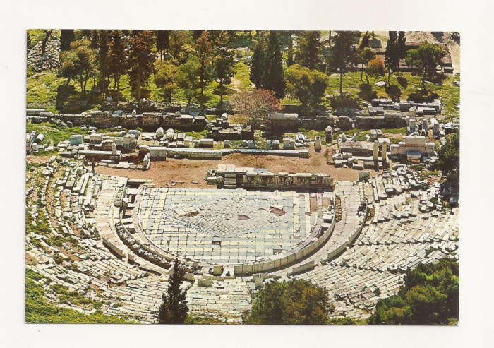 FA52-Carte Postala-GRECIA- Athens, Theatre of Dionysos, necirculata