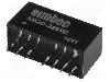 Convertor de tensiune, DC-DC, intrare 18...36V DC, iesire 24V DC, putere 2W, AIMTEC - AM2G-2424SZ