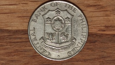 Insulele Filipine - varietate cu an unic de batere - 25 centavos 1966 - standing Liberty stilizata - mai raruta foto